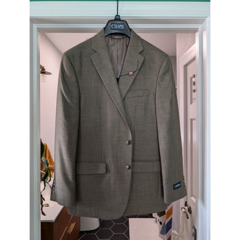 *NWT* Chaps Ralph Lauren Tan Sport Coat 40R